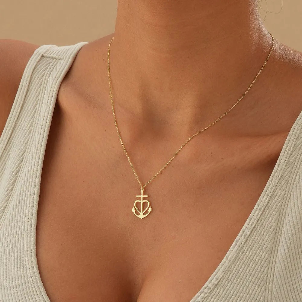 Camargue Cross Necklace