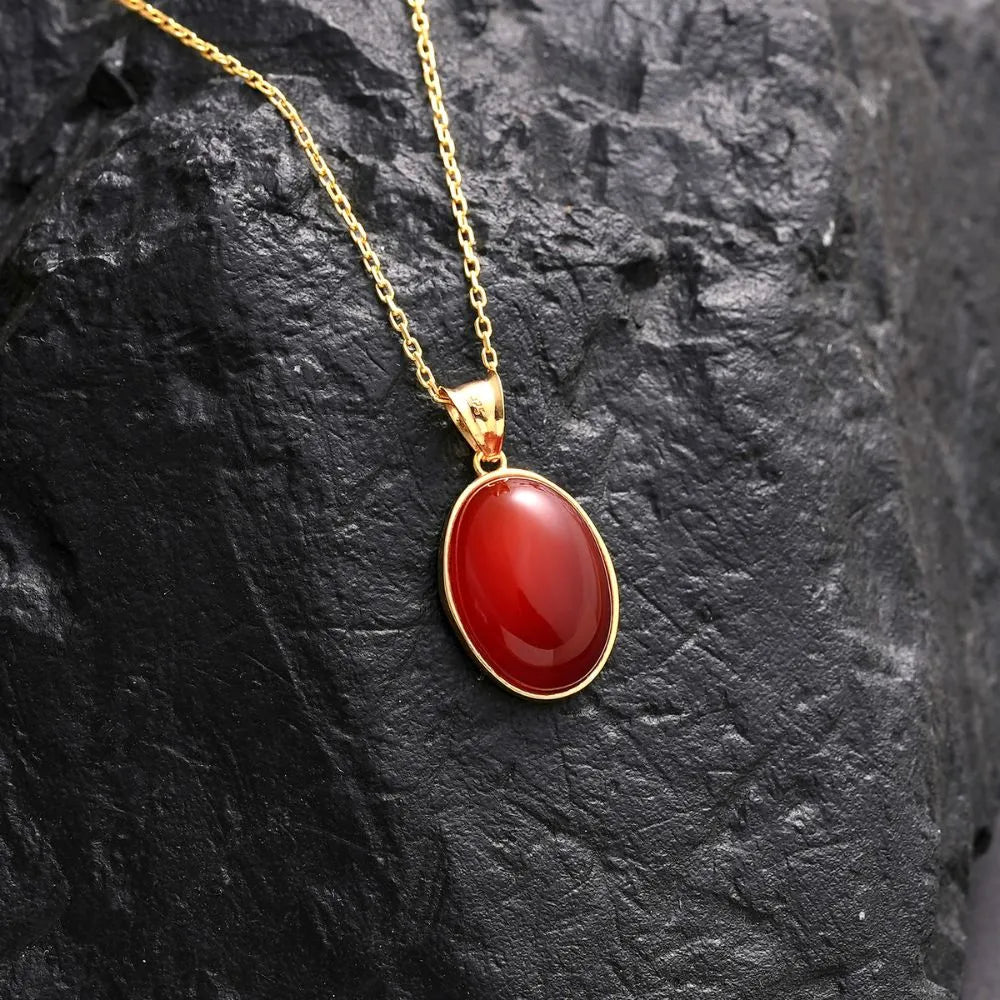 Natural Carnelian Necklace